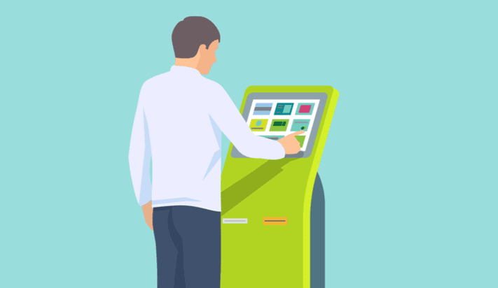 Marché de la technologie libre-service
