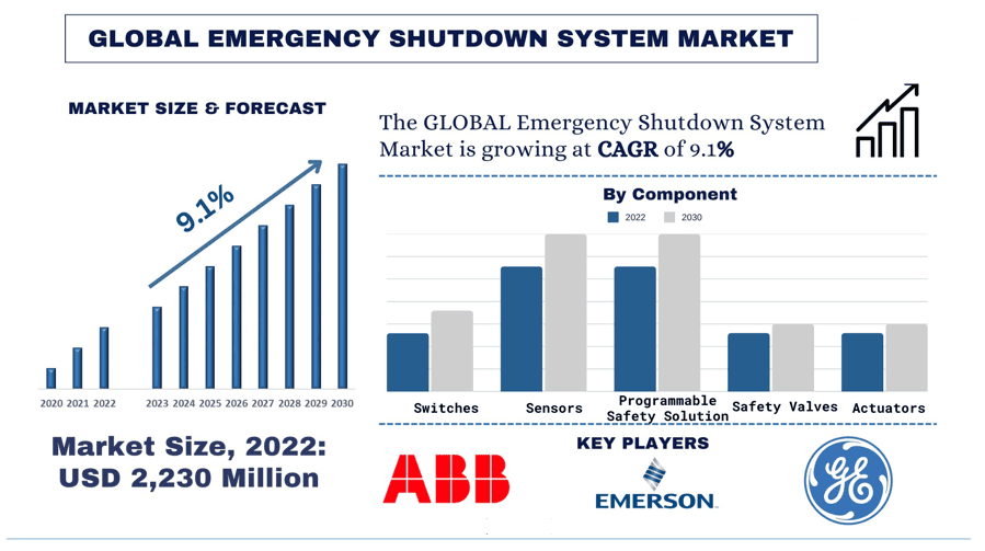 Global Emergency Shutdown System Market size and forecast